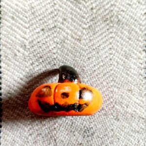 Decorated Ceramic Pumpkin(Hand made)