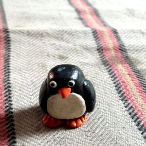 Decorated Ceramic Penguin(Handmade)