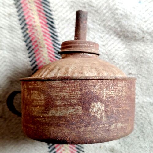 Small Steel Lamp(Old Condition)