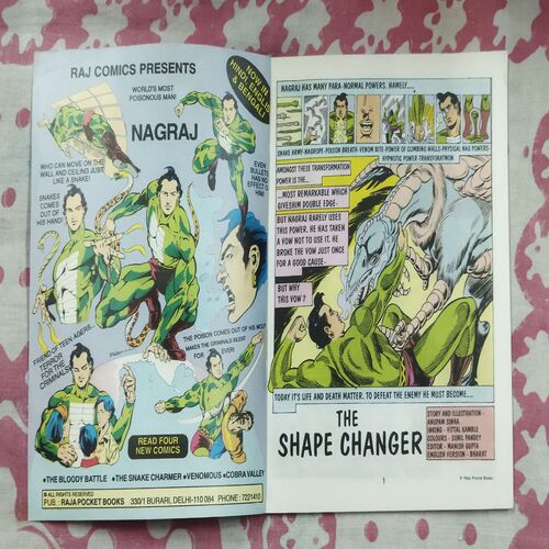 THE SHAPE CHANGER NAGRAJ