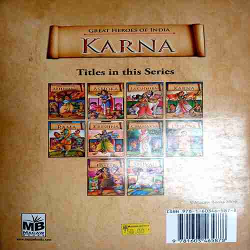 Karan ( Great Heroes of India ) ( Graphic Novel )