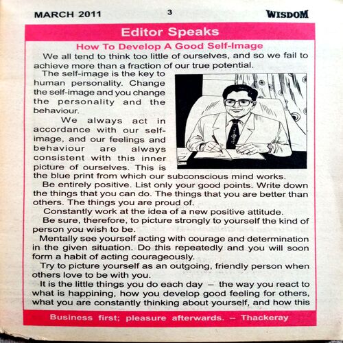 Wisdom (March 2011)