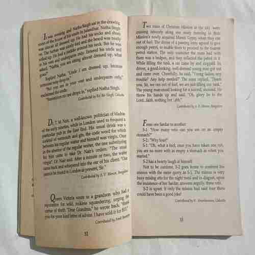Khushwant Singhs  ( Joke Book)