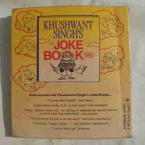 Khushwant Singhs  ( Joke Book)