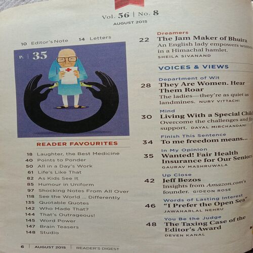 Reader's Digest (August 2015)