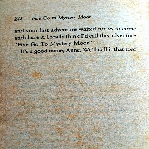 Five Go To Mystery Moore