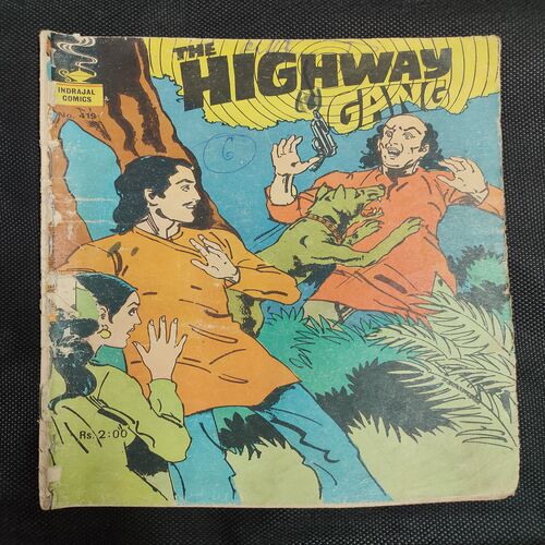 The Highway Gang . ( Front Cover Little Damage ) .