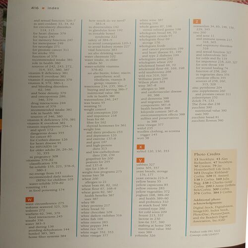 Reader,s Digest Foods that Harm Foods That Heal