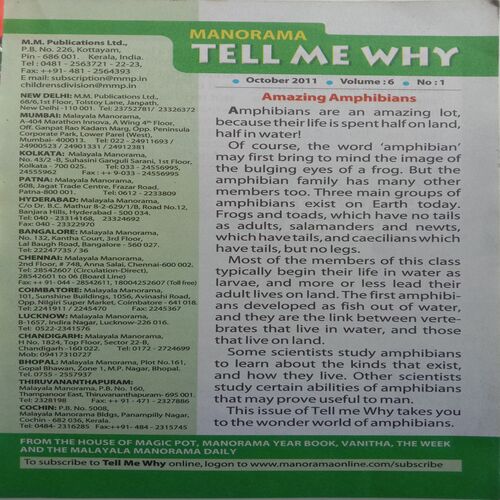 Tell Me Why (October 2011)