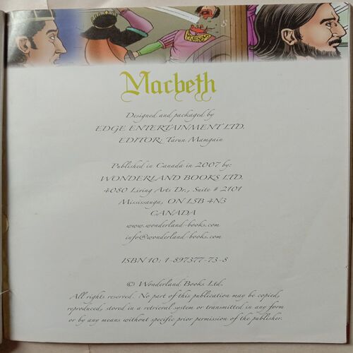 Marbeth (By William Shakespeare's)