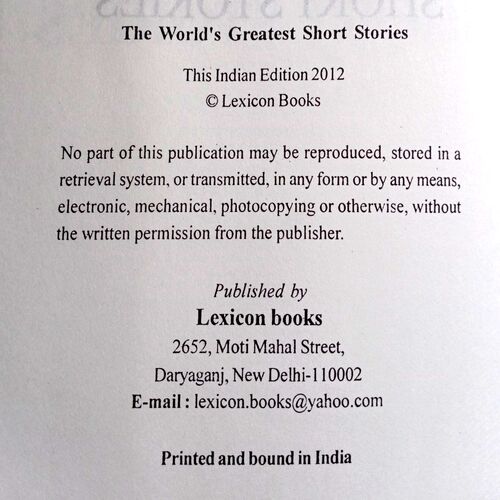 The World's Greatest Short Stories