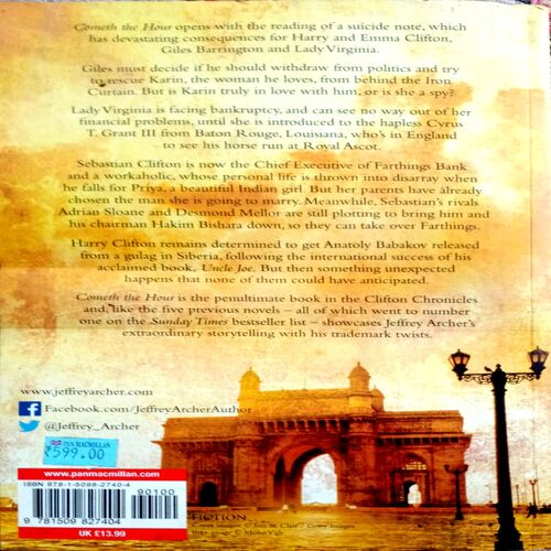 Jeffrey Archer Cometh The Hour