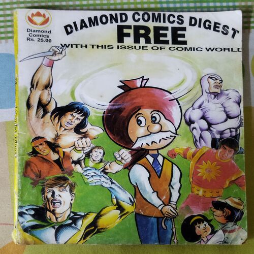 DIAMOND COMICS DIGEST FREE WITH THIS ISSUE OF COMIC WORLD