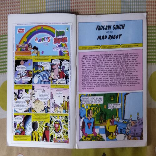 FAULADI SINGH AND CRAZY ROBOT