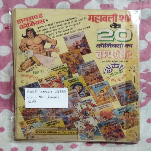 MAMA BHANJA  AUR CHAALAAK GILAHAREE (BACK COVER LITTLE CUT ON LOWER SIDE)