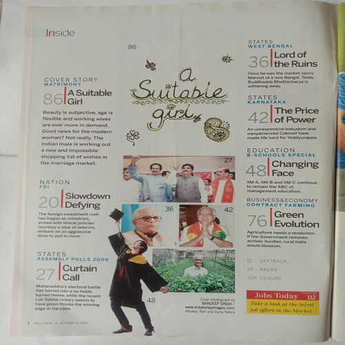 India Today (October 12 2009)
