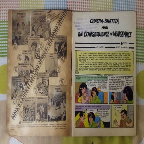 CHACHA BHATIJA AND THE CONSEQUENCE OF VENGEANCE
