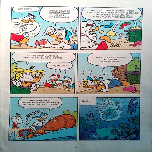 Donald Duck & The Universal Olympian (Comic)