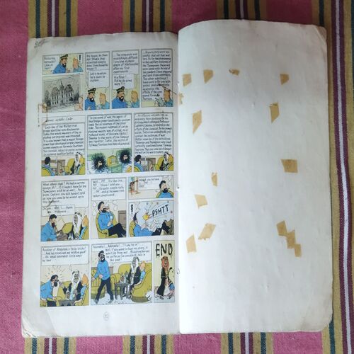 TINTIN LAND OF BLACK GOLD