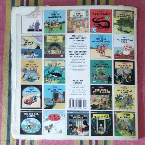TINTIN LAND OF BLACK GOLD
