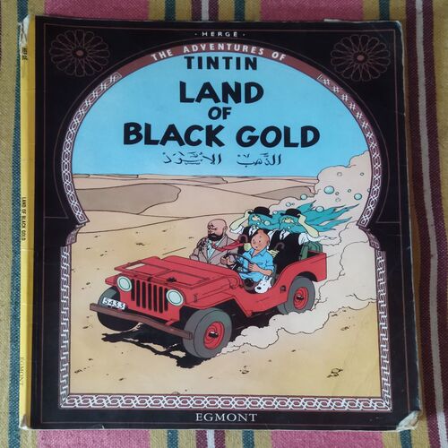 TINTIN LAND OF BLACK GOLD