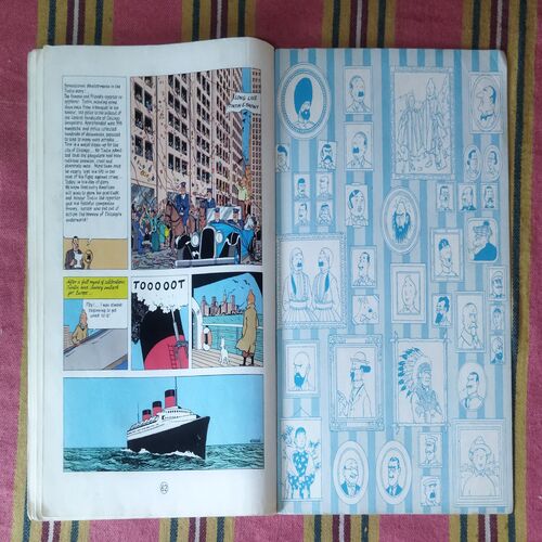 TINTIN IN AMERICA