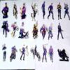 Freebies  Paper Sticker  ( Phantom ) Set of 22 Sticker