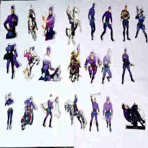 Freebies  Paper Sticker  ( Phantom ) Set of 22 Sticker