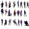 Freebies  Paper Sticker  ( Phantom ) Set of 22 Sticker