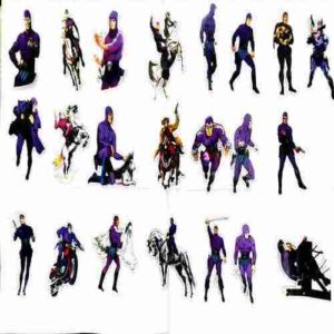 Freebies  Paper Sticker  ( Phantom ) Set of 22 Sticker