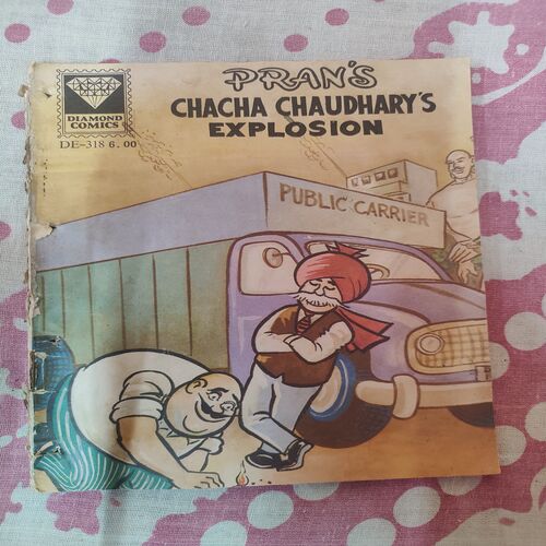 Chacha Chaudhary's Explosion .