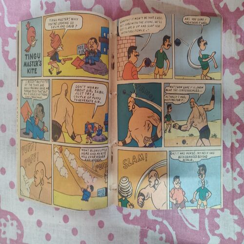 Chacha Chaudhary's Explosion .