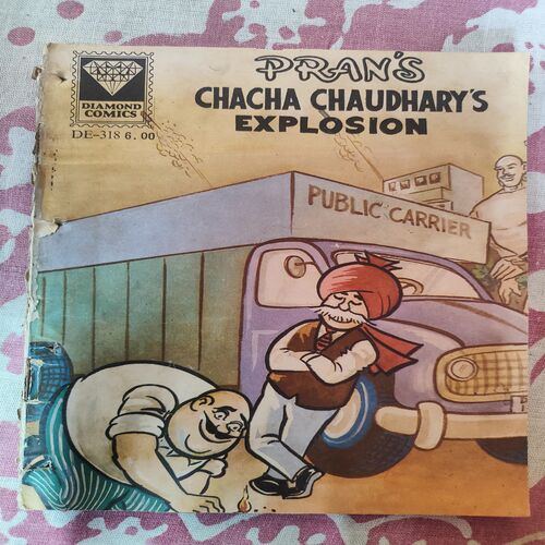 Chacha Chaudhary's Explosion .