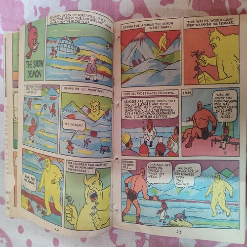 Chacha Chaudhary Sabu In Black Island .