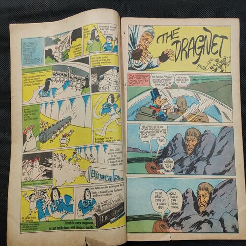 The Dragnet .