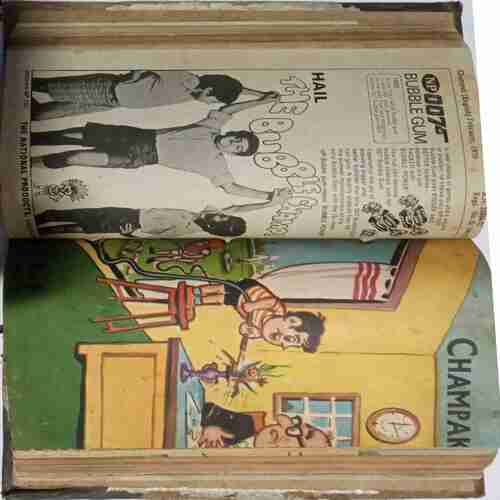 Champak  (  March 1979, January 1979,February 1979, July 1978, December1978 ,September 1978,June 1978, August 1978)