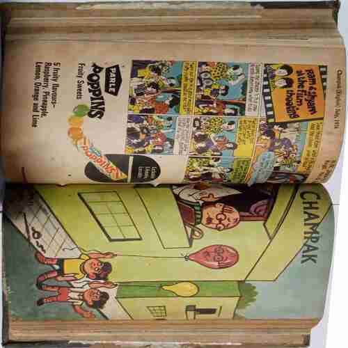 Champak  (  March 1979, January 1979,February 1979, July 1978, December1978 ,September 1978,June 1978, August 1978)