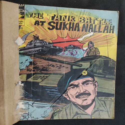 The Tank Battle At Sukha Nallah .