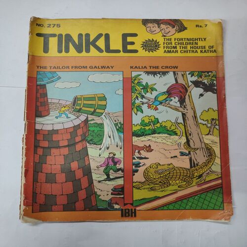 Tinkle No.275 .( The Tailor From Galway And Kalia The Crow ).