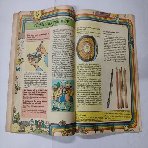 Tinkle No. 260 ANNUAL '92-93' . ( The Thirteen Feet Theft , Asta's Escape And The Astrologer ) .