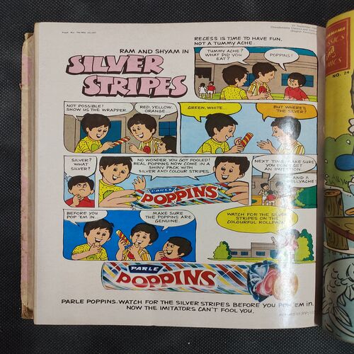 ( 12 In 1 Single Binding ) Chandamama Classics And Comics . Edition :- { 1. Chandamama ( Vol. 01 , No. 13 ) 20th April 1981.  2. Chandamama ( Vol. 01 , No. 14 ) 5th May 1981.  3. Chandamama ( Vol. 01 , No. 15 ) 20th May 1981. 4. Chandamama ( Vol. 01 , No. 16 ) 5th June 1981.  5. Chandamama ( Vol. 01 , No. 17 ) 20th June 1981 .  6. Chandamama ( Vol. 01 , No. 18 ) 5th July 1981.  7. Chandamama ( Vol. 01 , No. 19 ) 20th July 1981.  8. Chandamama ( Vol. 01 , No. 20 )5th August 1981 .  9. Chandamama ( Vol. 01 , No. 1981 ) 20th August 1981 .  10.Chandamama ( Vol. 01 , No. 22 )5th September 1981.  11. Chandamama ( Vol. 01 , No. 23 ) 20th September 1981.  12. Chandamama ( Vol. 01 , No. 24 ) 5th October 1981 }.