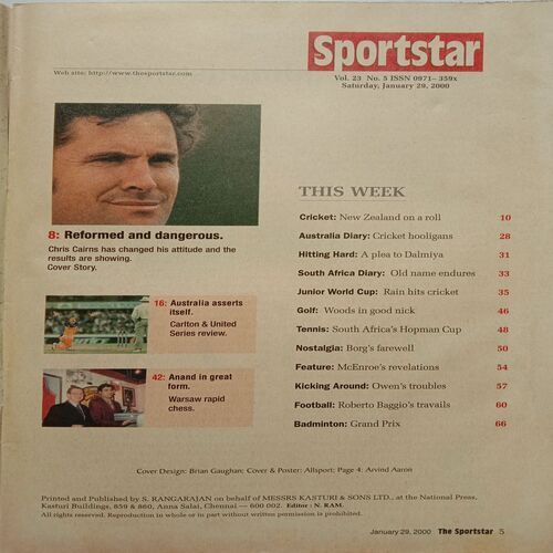 Sport Star (January 29, 2000)