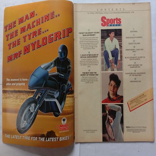 Sports World  ( 16 - 29 December, 1992  )