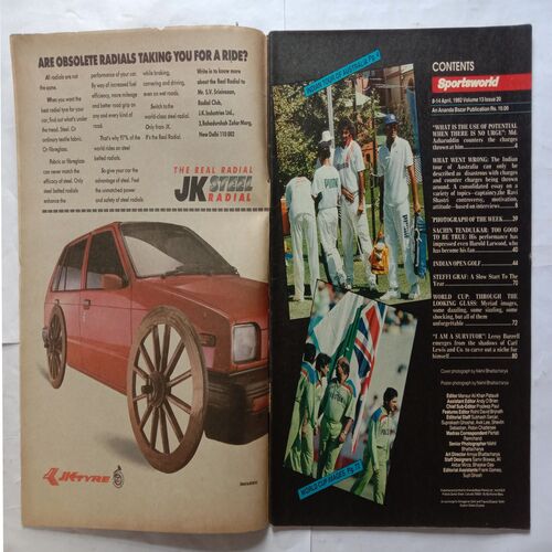 Sports World  ( 8 - 14 April, 1992 )