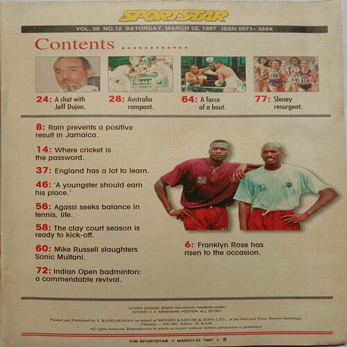 Sport Star (March 22, 1997)
