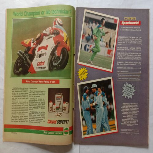 Sports World  ( 1 - 7 April, 1992 )