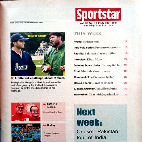 Sport Star (Sat 5 March 2005)