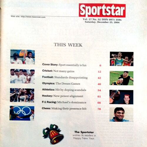 Sport Star (Sat 25 Dec 2004)