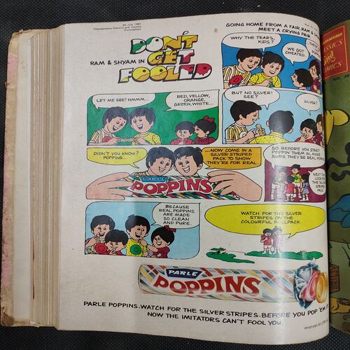 ( 12 In 1 Single Binding ) Chandamama Classics And Comics . Edition :- { 1. Chandamama ( Vol. 01 , No. 13 ) 20th April 1981.  2. Chandamama ( Vol. 01 , No. 14 ) 5th May 1981.  3. Chandamama ( Vol. 01 , No. 15 ) 20th May 1981. 4. Chandamama ( Vol. 01 , No. 16 ) 5th June 1981.  5. Chandamama ( Vol. 01 , No. 17 ) 20th June 1981 .  6. Chandamama ( Vol. 01 , No. 18 ) 5th July 1981.  7. Chandamama ( Vol. 01 , No. 19 ) 20th July 1981.  8. Chandamama ( Vol. 01 , No. 20 )5th August 1981 .  9. Chandamama ( Vol. 01 , No. 1981 ) 20th August 1981 .  10.Chandamama ( Vol. 01 , No. 22 )5th September 1981.  11. Chandamama ( Vol. 01 , No. 23 ) 20th September 1981.  12. Chandamama ( Vol. 01 , No. 24 ) 5th October 1981 }.
