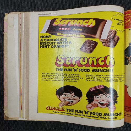 ( 12 In 1 Single Binding ) Chandamama Classics And Comics . Edition :- { 1. Chandamama ( Vol. 01 , No. 13 ) 20th April 1981.  2. Chandamama ( Vol. 01 , No. 14 ) 5th May 1981.  3. Chandamama ( Vol. 01 , No. 15 ) 20th May 1981. 4. Chandamama ( Vol. 01 , No. 16 ) 5th June 1981.  5. Chandamama ( Vol. 01 , No. 17 ) 20th June 1981 .  6. Chandamama ( Vol. 01 , No. 18 ) 5th July 1981.  7. Chandamama ( Vol. 01 , No. 19 ) 20th July 1981.  8. Chandamama ( Vol. 01 , No. 20 )5th August 1981 .  9. Chandamama ( Vol. 01 , No. 1981 ) 20th August 1981 .  10.Chandamama ( Vol. 01 , No. 22 )5th September 1981.  11. Chandamama ( Vol. 01 , No. 23 ) 20th September 1981.  12. Chandamama ( Vol. 01 , No. 24 ) 5th October 1981 }.